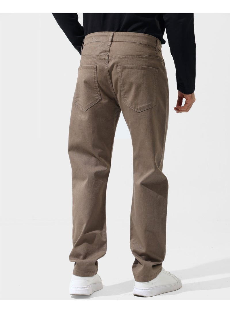 DOTT Men’s Slim Fit Stretch Gabardine Pants – 5 Pocket - Image 4
